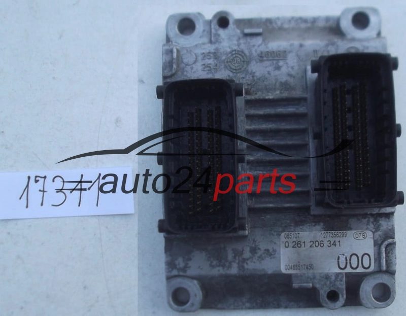 Μονάδα Ελέγχου Κινητήρα FIAT MAREA 2.0 BOSCH 0 261 206 341