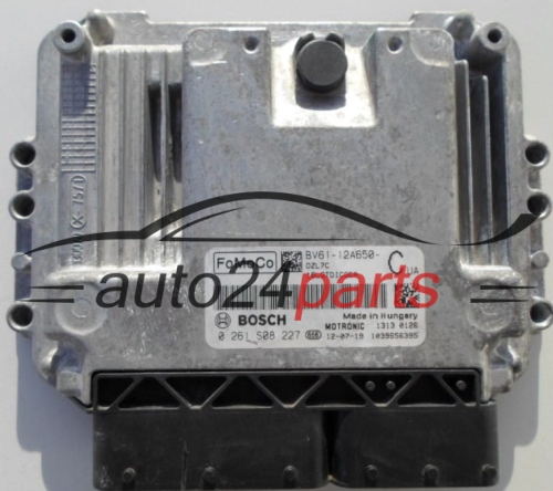 MOTORSTEUERGERÄT ECU STEUERGERAT FORD FOCUS C-MAX 1.6 BOSCH 0 261 S08 227
