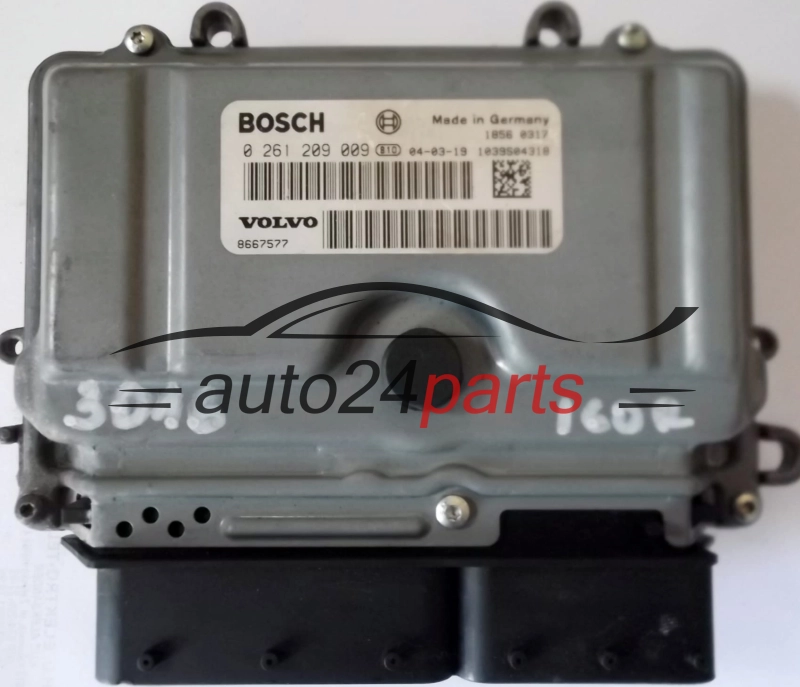 ΜΟΝΑΔΑ ΕΛΕΓΧΟΥ ΚΙΝΗΤΗΡΑ VOLVO S40 V50 T5 2.5 8667577 BOSCH 0261209009