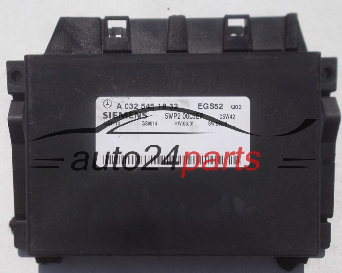 ECU αυτόματο κιβώτιο ταχυτήτων MERCEDES SPRINTER 2.7 CDI SIEMENS 5WP2 0005EP, 5WP20005EP, A 032 545 18 32, A0325451832