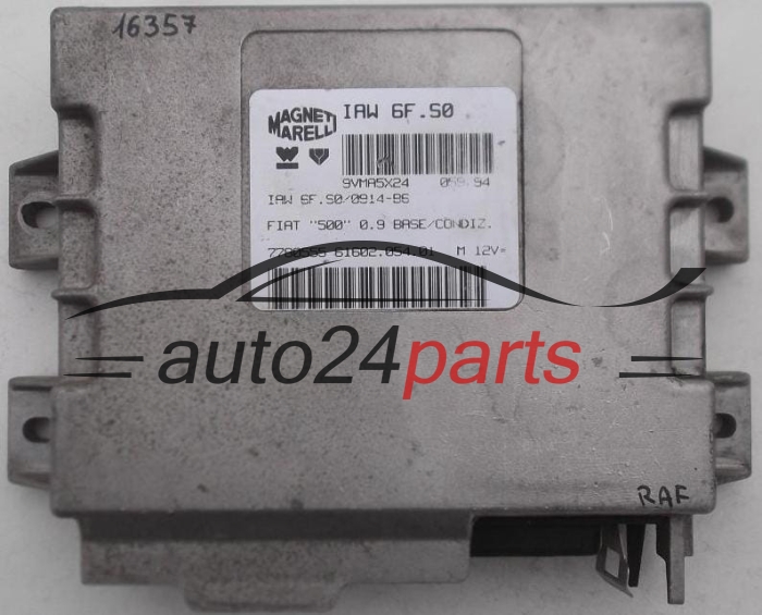 IAW6FS0 6160201206 7778856 CENTRALINA DO MOTORE FIAT