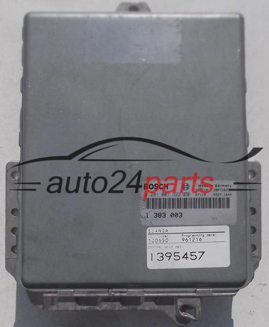 Μονάδα Ελέγχου Κινητήρα SCANIA C94 D94 BOSCH 0 281 001 322