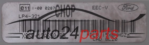 KOMPUTER STEROWNIK SILNIKA FORD FIESTA VISTEON XS6F-12A650-PB, XS6F12A650PB, CHOP, LP4-321