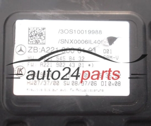 Centralina modulo comfort SAM MERCEDES W216 A221 900 61 01,  HW A 221 545 84 32,  FW A221 902 43 01