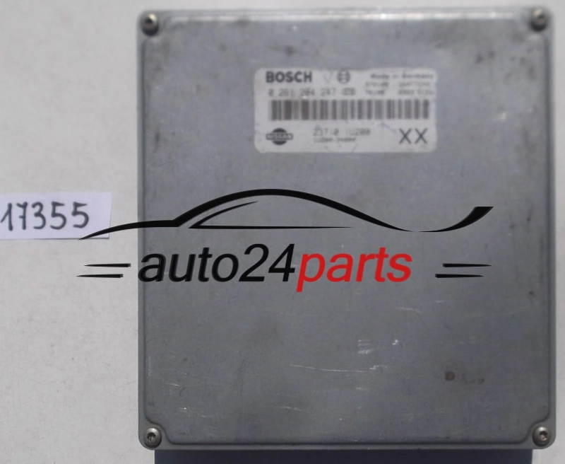 MOTORSTEUERGERÄT ECU STEUERGERAT NISSAN MICRA 1.3 BOSCH 0 261 204 247, 0261204247, 23710-1U200, 237101U200, 1U200-24800, 1U20024800 XX