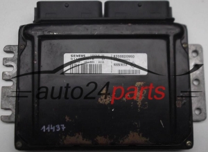CENTRALINA DO MOTORE RENAULT MEGANE SIEMENS S110030018 D, S110030018D, 8200020950, 7700110471
