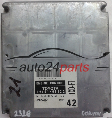 calculateur moteur pour toyota avensis 2.0