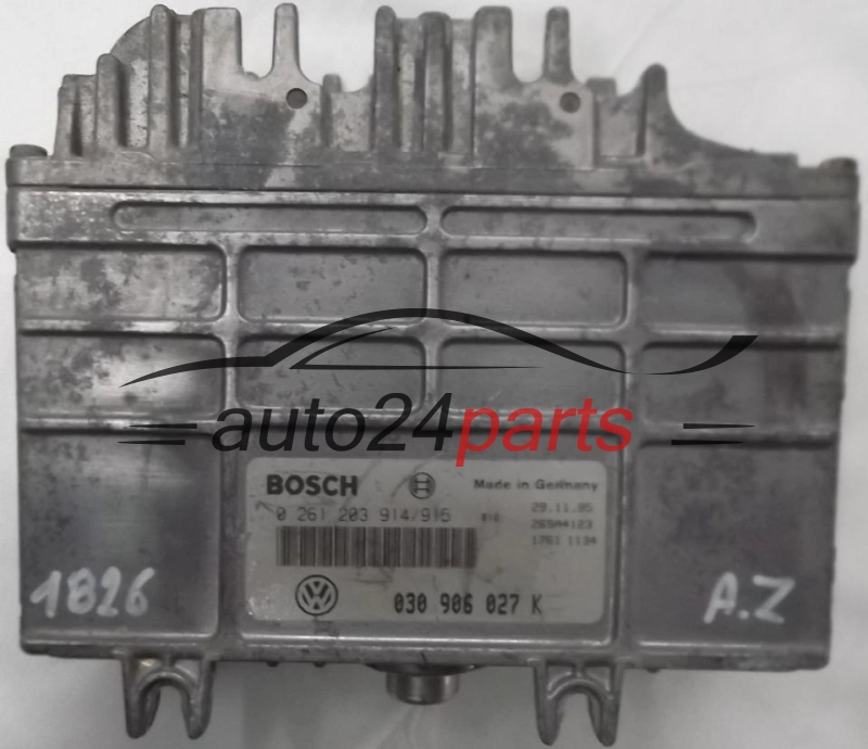 KOMPUTER STEROWNIK SILNIKA VW POLO BOSCH 0261203914, 0261203915, 030 906 027 K