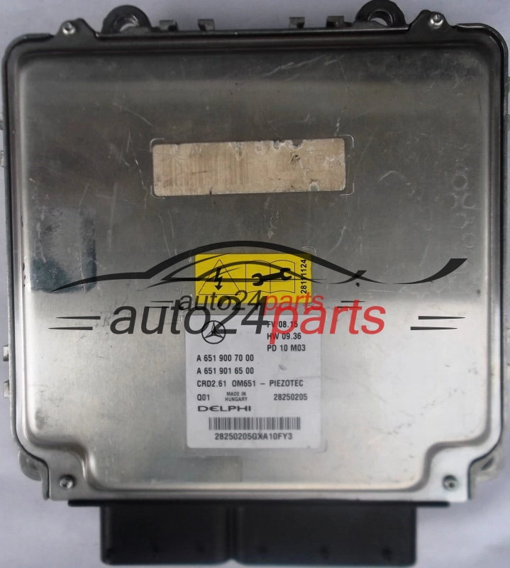 MOTORSTEUERGERÄT ECU STEUERGERÄT MERCEDES W211 DELPHI 28250205 A6519007000, A6519016500