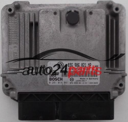 CENTRALINA MOTORE VW VOLKSWAGEN TOURAN 2.0 TDI 03G906021MP, 03G906021AN, BOSCH 0281014041