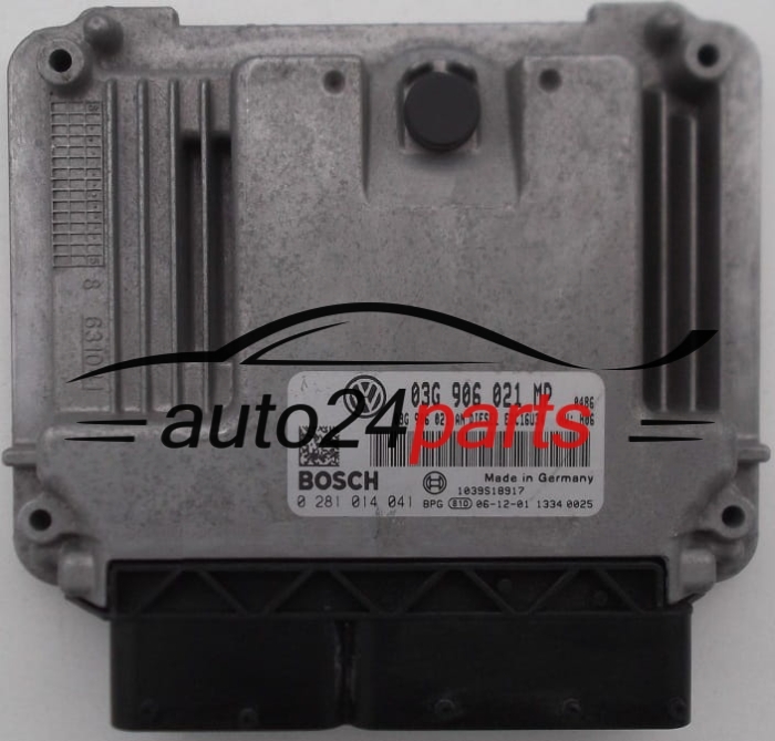 CENTRALINA MOTORE VW VOLKSWAGEN TOURAN 2.0 TDI 03G906021MP, 03G906021AN, BOSCH 0281014041