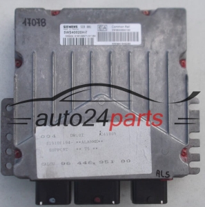 Μονάδα Ελέγχου Κινητήρα PEUGEOT 307 2.0 HDI SIEMENS 5WS40020H-T, 5WS40020HT, SW9644895180, SW 9644895180, HW9641849280, HW 9641849280