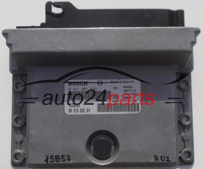 KOMPUTER STEROWNIK SILNIKA CITROEN XANTIA 1.9 TD BOSCH 0 281 001 669