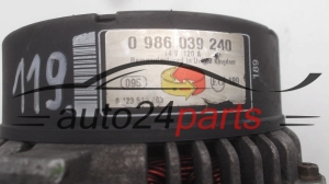 Alternatore OPEL OMEGA B VECTRA B FRONTERA 2.2 X22XE BOSCH 0 123 510 063,  0 986 039 240