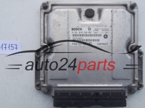 KOMPUTER STEROWNIK SILNIKA CHRYSLER VOYAGER 2.5 CRD BOSCH 0 281 010 290, 0281010290, P04727661AD - 17157, 21727