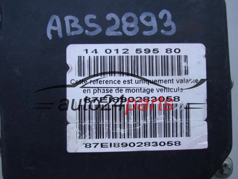Αντλία αβς CITROEN PEUGEOT BOSCH 0 265 235 486, 0265235486, 9661887180, 0265950806
