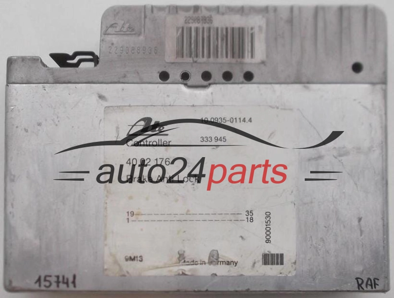 CENTRALITA ABS SAAB 9000 ATE 10.0935-0114.4, 10093501144, 40 02 176, 4002176