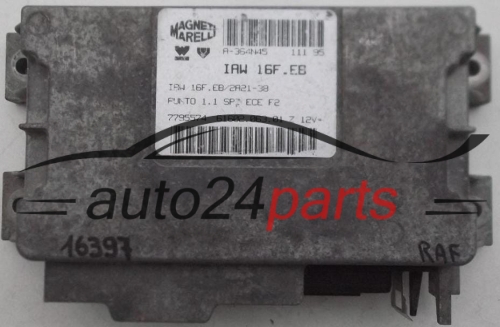 Μονάδα Ελέγχου Κινητήρα FIAT PUNTO 1.1 MAGNETI MARELLI IAW 16F.EB, IAW16FEB, 7795574, 61602.063.01, 6160206301