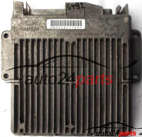 MOTORSTEUERGERÄT ECU STEUERGERAT PEUGEOT 405 1.6 SAGEM 215781274 9622047780