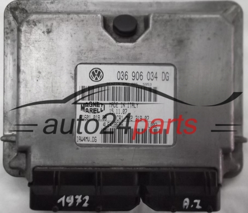 ECU ENGINE CONTROLLER SEAT IBIZA CORDOBA 1.4 BBZ 036906034DG, 036 906 034 DG, 6160101809, 61601.018.09, IAW4MVDG, IAW4MV.DG