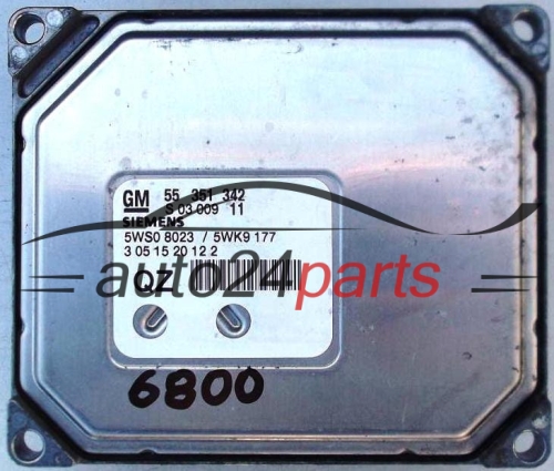 Μονάδα Ελέγχου Κινητήρα OPEL VECTRA SIGNUM SIEMENS 5WK9 177  GM 55 351 342 QZ