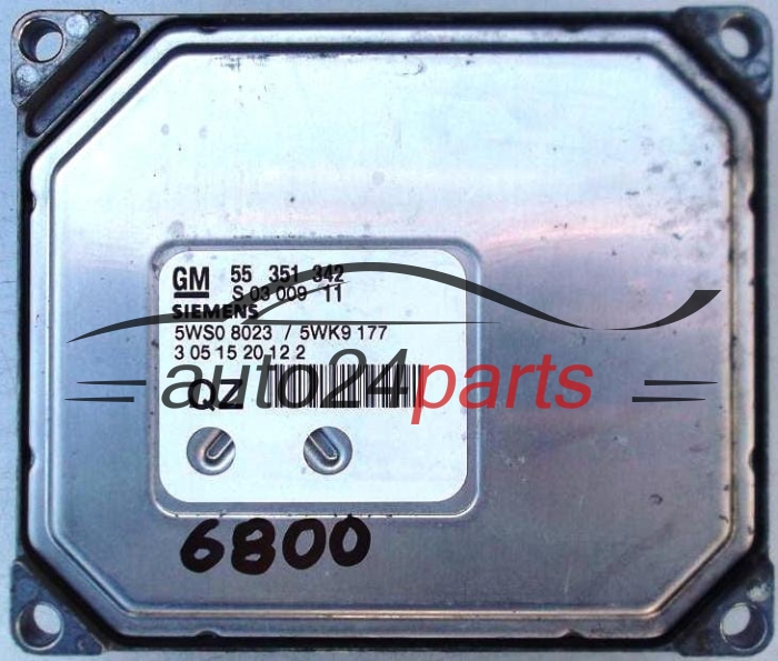 Μονάδα Ελέγχου Κινητήρα OPEL VECTRA SIGNUM SIEMENS 5WK9 177  GM 55 351 342 QZ