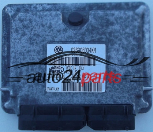 ECU CENTRALITA DE MOTOR SKODA FABIA 1.4 MAGNETI MARELLI IAW4TV.KM, IAW4TVKM, 036 906 034 KM, 036906034KM, 61601.320.01, 6160132001