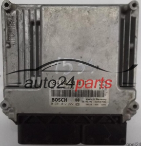 CALCULATEUR MOTEUR MERCEDES W203 C-KLASA 2.2 220 CDI A6461500091, BOSCH 0281012222, 0 281 012 222, A 646 150 00 91, 6461500091