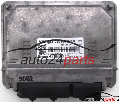 MOTORSTEUERGERÄT ECU STEUERGERAT VOLKSWAGEN POLO 1.2 SIEMENS VDO 5WP40402 04, 5WP4040204, 03E 906 023 B, 03E906023B