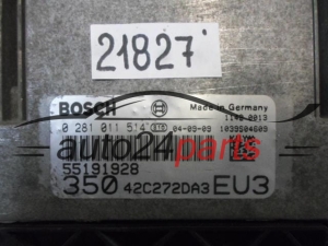Centralina do motor Alfa Romeo / Fiat 1.9 JTD 0281011514 551919928