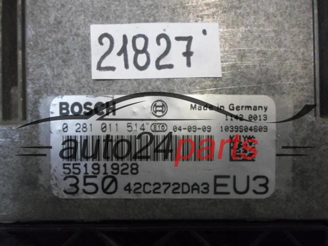 Centralina do motor Alfa Romeo / Fiat 1.9 JTD 0281011514 551919928