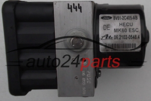 POMPE HYDRAULIQUE ET CALCULATEUR d'ABS FORD FIESTA FoMoCo 8V51-2C405-AB, 8V512C405AB, ATE 06.2102-0548.4, 06210205484, 06.2109-0940.3, 06210909403 