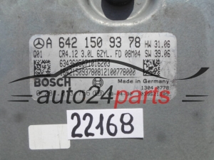Μονάδα Ελέγχου Κινητήρα MERCEDES W164 3.0 CDI BOSCH 0 281 013 756, 0281013756, A 642 150 93 78, A6421509378, CR4.12 