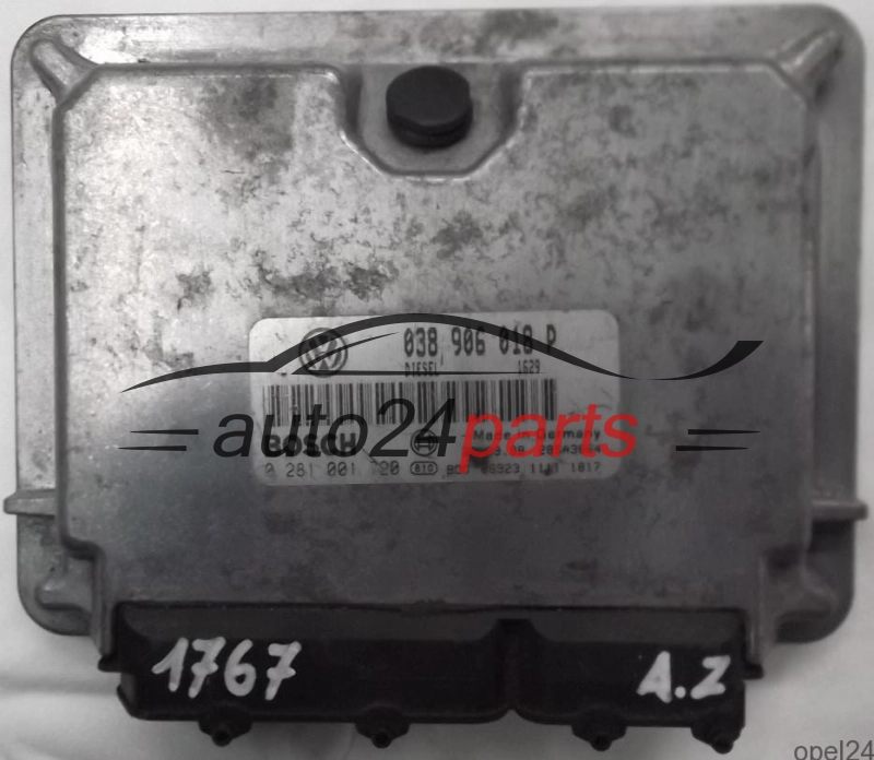 ECU CENTRALITA DE MOTOR VW VOLKSWAGEN PASSAT 1.9 TDI 038906018P, 038 906 018 P, BOSCH 0 281 001 720, 0281001720, DIESEL 1629, 28SA3664