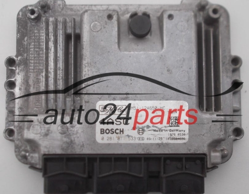 Μονάδα Ελέγχου Κινητήρα FORD MAZDA 1.6 TDCI BOSCH 0 281 011 533,  FoMoCo 3M51-12A650-HC