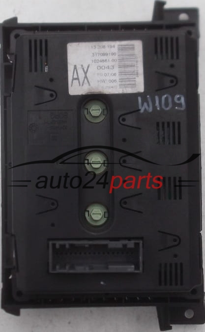 Ecrã multifunções radio OPEL ASTRA H ZAFIRA B GM 13 208 194 AX