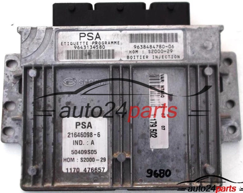 calculateur moteur pour citroen xara 1.4