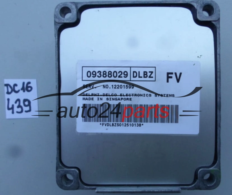 MOTORSTEUERGERÄT ECU STEUERGERAT DAEWOO LANOS 09388029 DCBZ