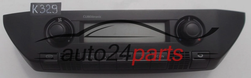 MANDO DE CALEFACCION AIRE ACONDICIONADO CLIMATRONIC VOLKSWAGEN POLO VDO 412 206 017 007, 6Q0 907 044 E