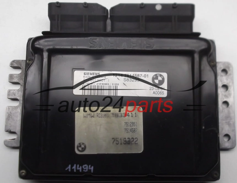 KOMPUTER STEROWNIK SILNIKA MINI ONE COOPER SIEMENS S118012001 I, S118012001I, 1214 7514587-01, 1214751458701
