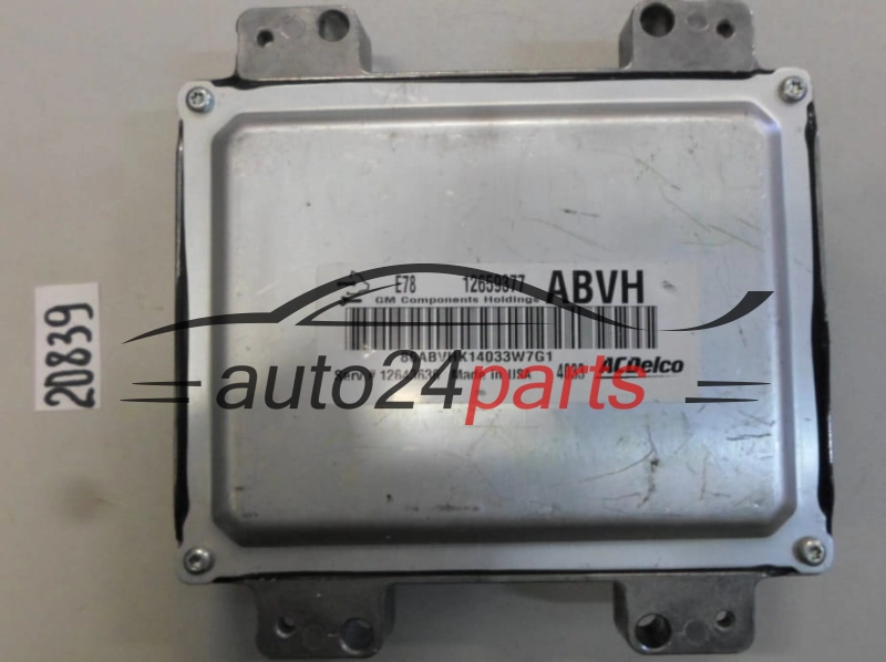 CENTRALINA MOTORE OPEL MOKKA 1.4 T 12659377 ABVH