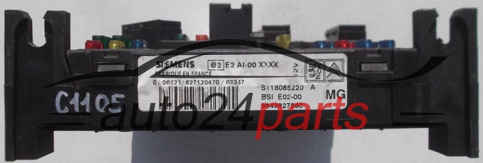 Centralina de comando do sistema confort CITROEN PEUGEOT SIEMENS S118085220A