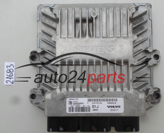 Μονάδα Ελέγχου Κινητήρα VOLVO SIEMENS 5WS40562A-T, 5WS40562AT, 31211071AA, SID803A