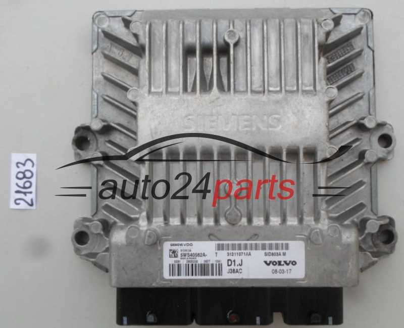 Μονάδα Ελέγχου Κινητήρα VOLVO SIEMENS 5WS40562A-T, 5WS40562AT, 31211071AA, SID803A