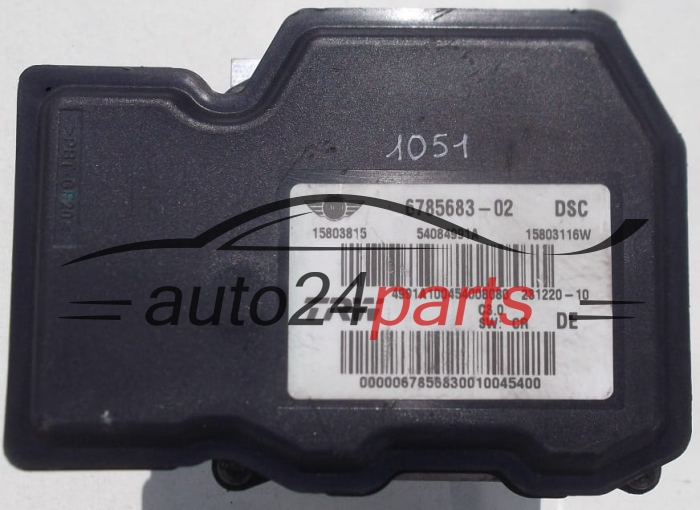 BOMBA HIDRAULICA Y CENTRALITA ABS MINI MINI COOPER 6785683-02 / 678568302 / 15803815 / 54084991A / 15803116W 