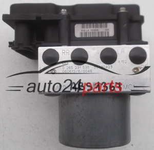 POMPE HYDRAULIQUE ET CALCULATEUR d'ABS FIAT GRANDE PUNTO BOSCH 0 265 231 535, 0265231535, 55700423, 0 265 800 421, 0265800421