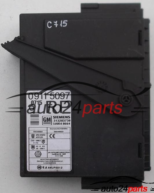CENTRALITA DE CONFORT OPEL CORSA MERIVA 09 115 097 RP