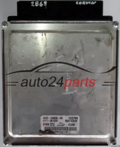 ECU ENGINE CONTROLLER JAGUAR X-TYPE 2.0 TDCI 4X43-12A650-AH 4X4312A650AH 12237909 R0411C019F DYMN E2U9A 