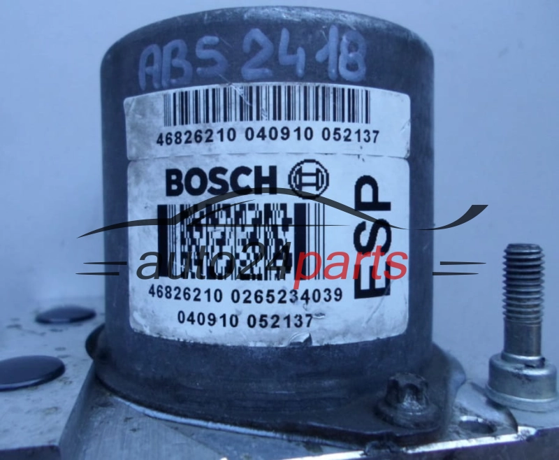 Αντλία αβς FIAT IDEA BOSCH 0 265 234 039, 0265234039, 46826210, 0 265 950 320, 0265950320 