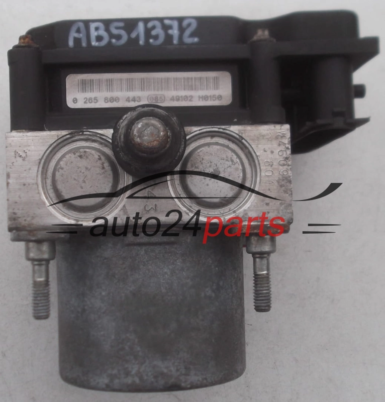 ABS CENTRALINA POMPA OPEL CORSA C COMBO MERIVA BOSCH 0 265 231 583, 0265231583, 13182319 HG, 13182319HG